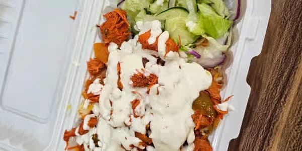 Chicken Kabab Over Rice