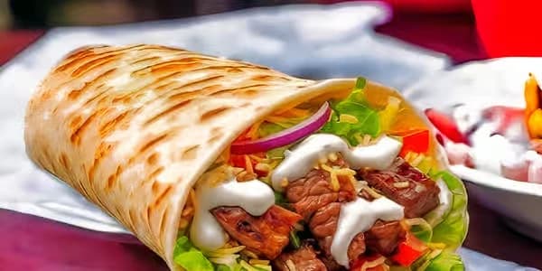 Beef Shawarma Wrap