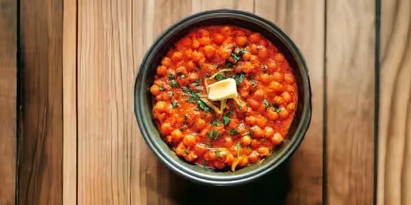 Chicken Chana (garbanzo π)