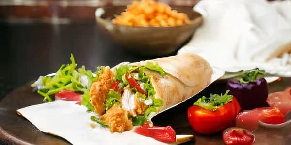 Fish zinger wrap