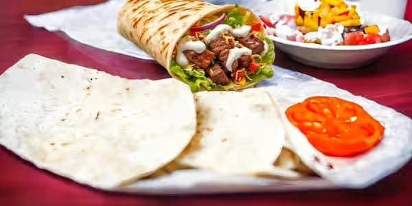 Lamb Shawarma Wrap